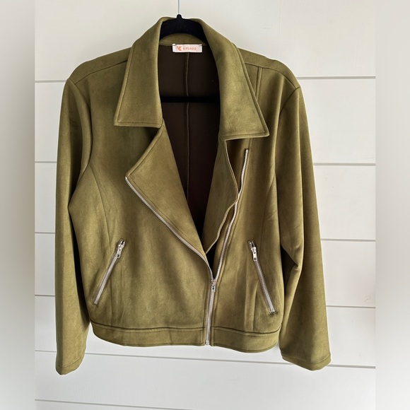 Kirundo Jackets & Blazers - Vegan Suede Blazer